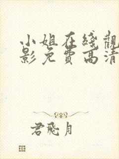 小姐在线观看电影免费高清全集