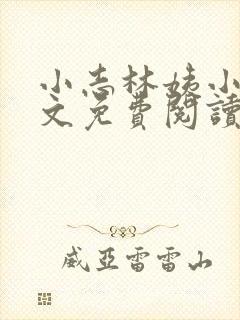 小志林姨小说全文免费阅读