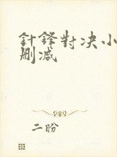 针锋对决小说未删减