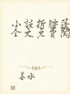 小说折腰蓬莱客全文免费阅读全文封面