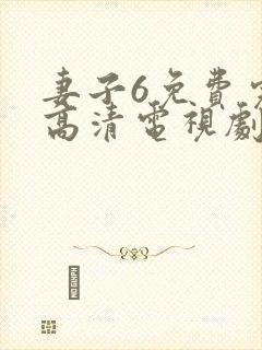 妻子6免费完整高清电视剧在线