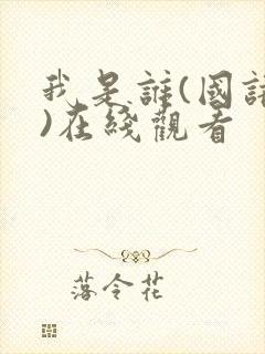 我是谁(国语版)在线观看