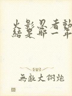 火影忍者动漫完结是哪一年