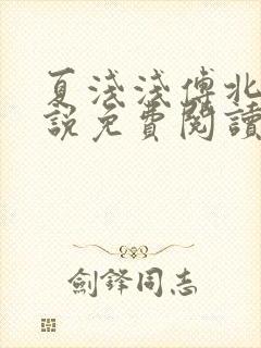 夏浅浅傅北宸小说免费阅读最新章节