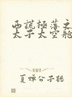 西谎极落之太爆太子太空舱