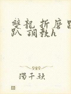 双龙 折磨 跪趴 调教h