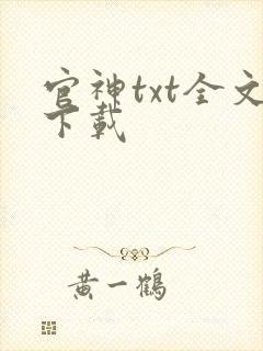 官神txt全文下载