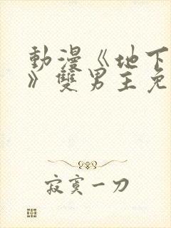 动漫《地下偶像》双男主免费观看网