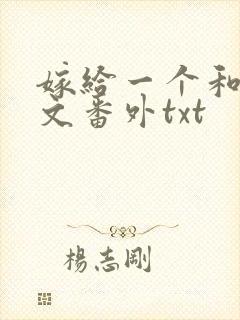 嫁给一个和尚全文番外txt