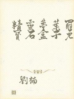 精灵梦叶罗丽之宝石盒子免费观看封面