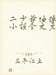 二少爷他掉马了小说全文免费阅读