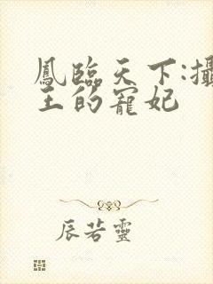 凤临天下:摄政王的宠妃