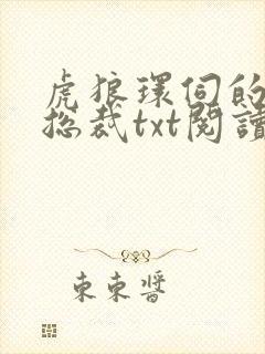 虎狼环伺的美人总裁txt阅读全文免费封面