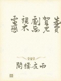 电视剧贺先的恋恋不忘免费全集