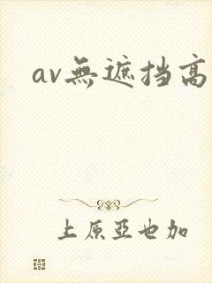 av无遮挡高清
