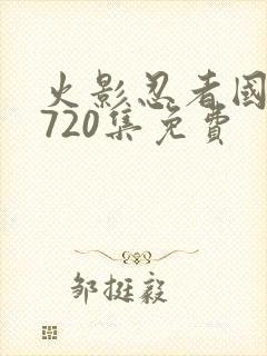 火影忍者国语版720集免费