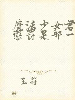 魔法少女君王被惩罚是哪一集封面