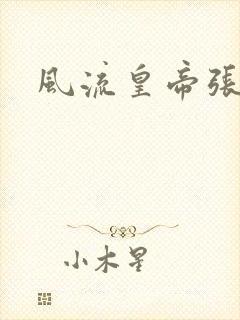 风流皇帝张无忌封面