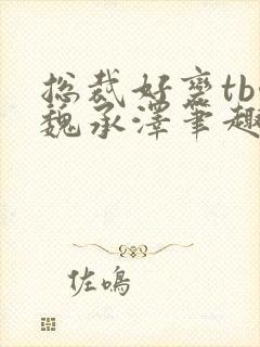 总裁好变tby魏承泽笔趣阁