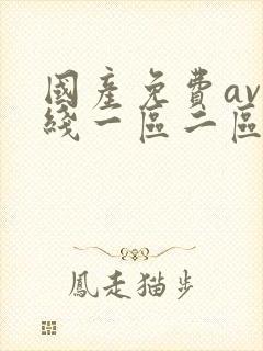 国产免费av在线一区二区