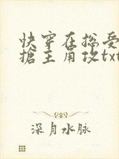 快穿在总受文里抢主角攻txt