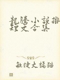 龙腾小说排行榜短文合集