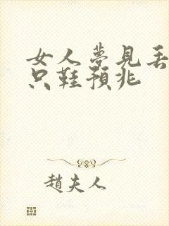 女人梦见丢了一只鞋预兆封面