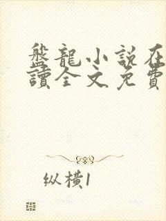 盘龙小说在线阅读全文免费无弹窗