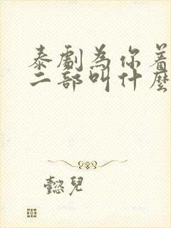 泰剧为你着迷第二部叫什么封面