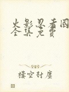 火影忍者国语版全集免费封面