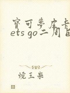 宝可梦皮卡丘lets go二周目攻略