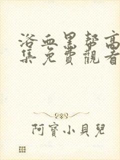 浴血黑帮高清全集免费观看