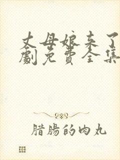 丈母娘来了电视剧免费全集在线观看免费