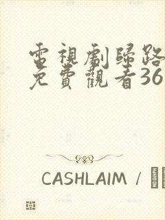 电视剧归路全集免费观看36集