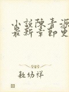 小说陈青源全文最新章节更新