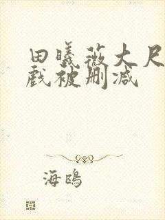 田曦薇大尺度床戏被删减封面