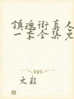 镇魂街真人版第一季全集免费观看