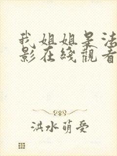 我姐姐是法官电影在线观看封面