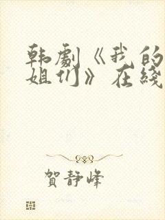 韩剧《我的好姐姐们》在线观看