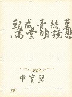 朝成青丝暮成雪,高堂明镜悲白发