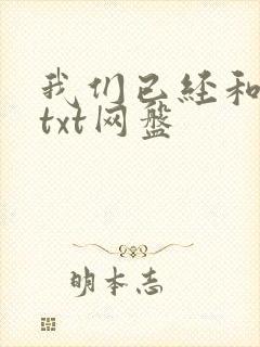 我们已经和离了txt网盘