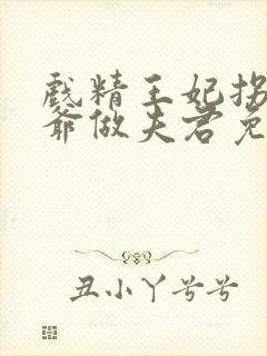 戏精王妃拐个王爷做夫君免费封面