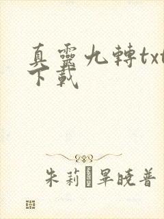 真灵九转txt下载封面