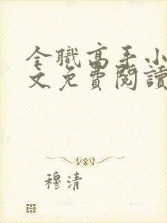 全职高手小说全文免费阅读无弹窗