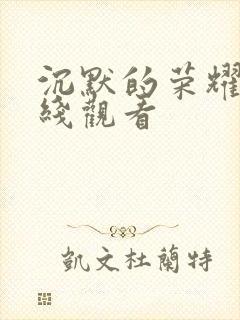 沉默的荣耀集在线观看