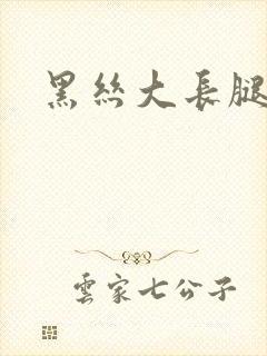 黑丝大长腿御姐