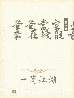 爸爸当家·慢享季 在线观看