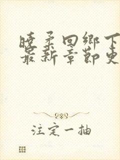 晓柔回乡下小说最新章节更新内容