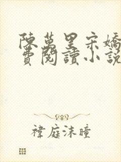 陈万里宋娇娇免费阅读小说