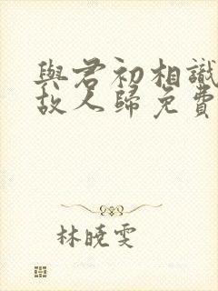 与君初相识恰似故人归免费观看全集